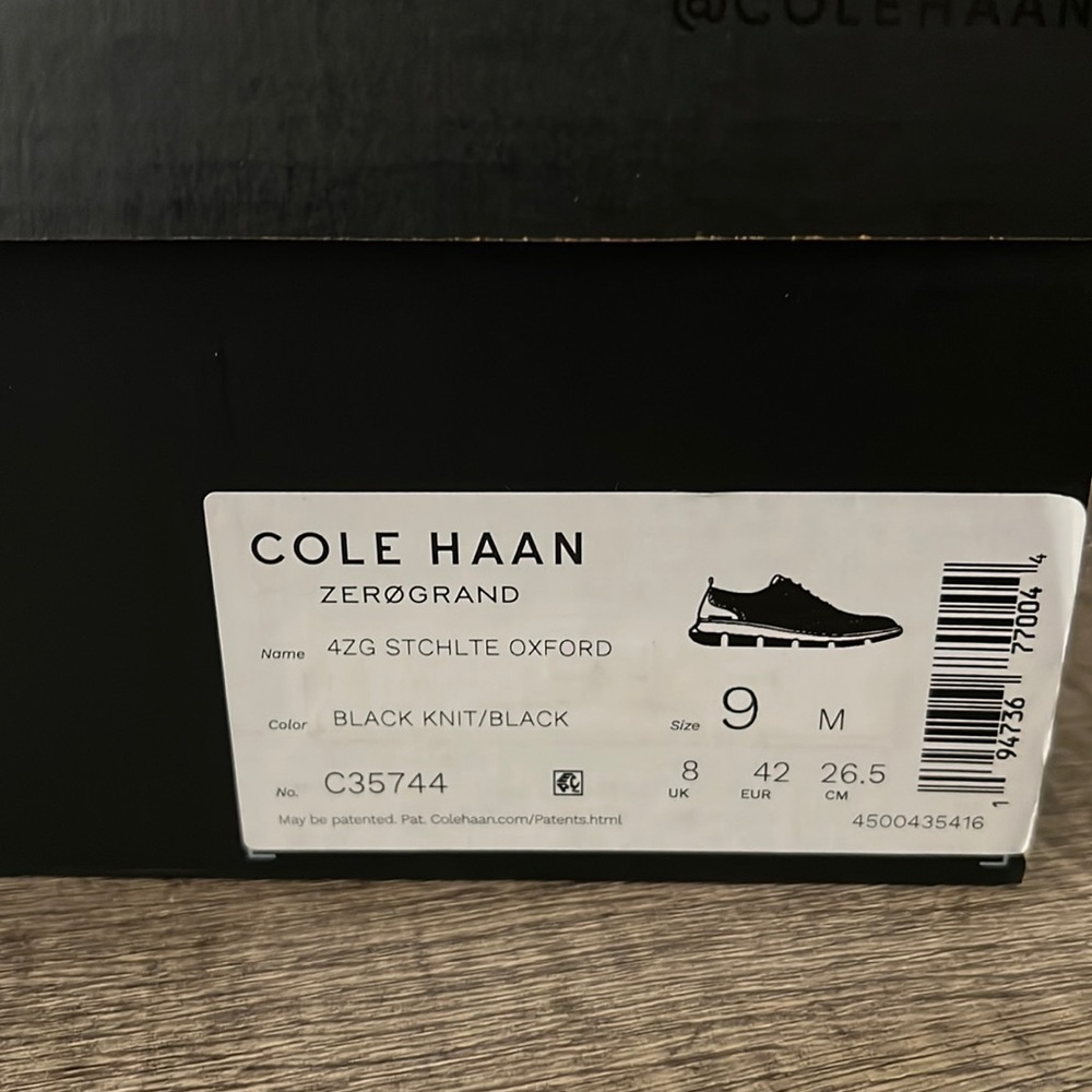 NWT - Cole Haan Zerogrand Stitchlite Oxford - Size M 9 - Picture 7 of 7